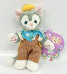 東京ディズニーシー ぬいぐるみバッジ Duffy and Friends ジェラトーニ(水色バンダナ)/CapeCod Springtime 2015