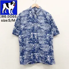 【希少】古着 Big Dogs 両面プリント アロハシャツ fce8d0a7acdd49583c73ff783241fb