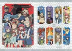 [中古]クリアファイル ポケモンワールドトーナメント ジョウトリーダーズ A4クリアファイル＆しおりセット [ポケットモンスターブラック2·ホワイト2] ポケモンセンター限定