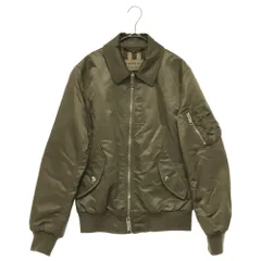 BURBERRY (バーバリー) ナイロンフライトジャケット ボンバージャケット カーキ 4023612のサムネイル