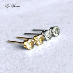 ✴︎希少石✴︎ つけっぱなしOK 天然 リビアングラス ひと粒 ピアス 4mm 宝石質AAA 316 サージカルステンレス 両耳用 金属アレルギー対策 一粒スタッド