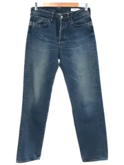 HYKE ハイク CLASSIC STRAIGHT クラシックストレートデニムパンツ インディゴ 29のサムネイル