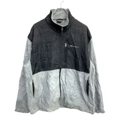 Champion フリースジャケット XLサイズ チャンピオン グレー 古着卸 アメリカ仕入 t2411-4162
