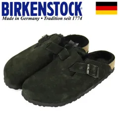 【美品】 ビルケンシュトック ボストン 37 レギュラー BIRKENSTOCK BOSTONビルケンシュトック ボストン スエード37