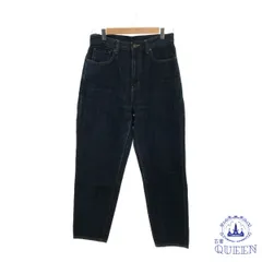 ☆美品☆ UNIQLO ユニクロ パンツ デニム ジーンズ クロップド丈 スリムフィット レディース ブラック 27 901-15097 送料無料 古着