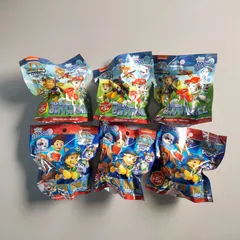 パウ・パトロール　バスボール　キャラクター　Vol.1・Vol.2各3個セット