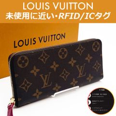 【極上美品】ルイヴィトン LOUIS VUITTON モノグラム ポルトフォイユ・クレマンス フューシャ M60742 RFID ICタグ 送料無料 送料込み
