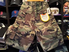 XLARGE×Dickies CAMO CARGO SHORTS OLIVE 34inch