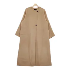 ♡新品タグ付♡　スピック&スパン　ダブルビーバー ストールセットコート　キャメル Spick & Span（スピックアンドスパン）の「SUPER110Sダブルビーバー