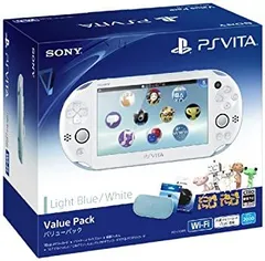 【中古】 PlayStation Vita Value Pack ライトブルー/ホワイト