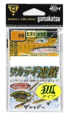 がまかつ ワカサギ連鎖狐タイプ 5本 W183 1.5号-ハリス0.2のサムネイル