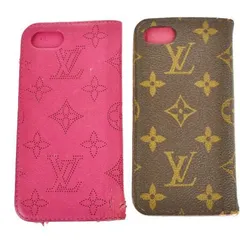 LOUIS VUITTON - ルイヴィトンiPhone7,8,SE2ケース フォリオ モノグラム 美品 ピンク ルイヴィトンiPhone7，8，SE2ケース フォリオ モノグラム 美品