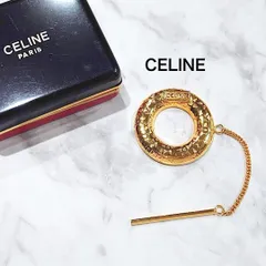 CELINE スカーフリング　ポーチ付き e58398f.jpg