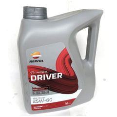 4Lボトル×1本 REPSOL レプソル　ドライバー ハイマイレージ ドライバーレンジ 4輪用エンジンオイル 25W-60 SL 鉱物油 007465
