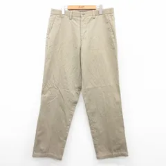 W34/古着 ドッカーズ パンツ メンズ コットン ベージュ カーキ 25aug08 中古 ボトムス ロング