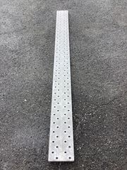 【店頭引取限定】①ハセガワ AD-33 アルミステージ足場板 ※現状品 全長3000ｍm 幅240ｍm 厚み31mm(ク-63)