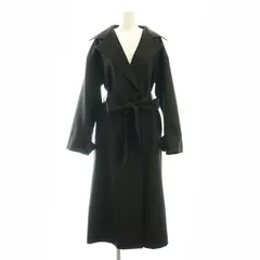 ユナイテッドトウキョウ UNITED TOKYO 23SS スタンドカラー2wayトレンチコート チェスター ロング ベルト付き 2 黒 ブラック /MI ■OS