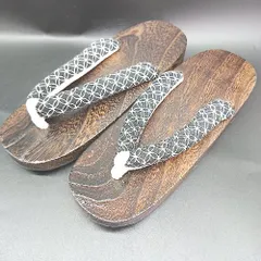 ◇ ⊂ アイアイ 祭り　浴衣 桐下駄 サイズ表記なし ブラウン系 レディース E  【1507080004809】