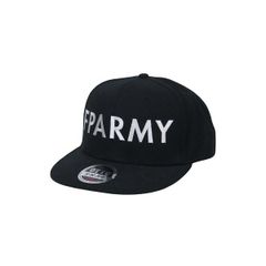 FPAR フォーティーパーセントアゲインストライツ FPARMY SNAPBACK CAP スナップバック キャップ ブラック 帽子 julz