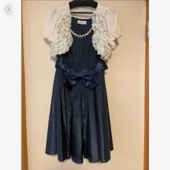 フォーマル　ドレス(ドレス、パニエ、ボレロ3点セット)