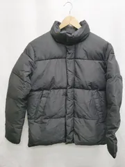 ■ RD.Ghost アールディゴースト シンプル 中綿 長袖 ブルゾン ジャンパー サイズS ブラック メンズ P  【1406240043828】