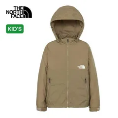 【新品】THE NORTH FACE ノースフェイス コンパクトジャケット【キッズ】 NPJ22510 クラシックカーキ