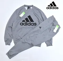 新品 adidas ロゴ スウェット 上下セット【M】【L】【O】GN0809 GN0805 アディダス クルーネック ジョガーパンツ