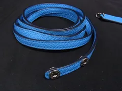 ■新品同様■ COACH コーチ レザー バッグ用 ショルダーストラップ クロスボディ 斜め掛け 肩掛け ライトブルー系 DH0228