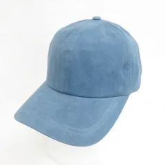 バザール VARZAR 帽子 キャップ ロゴ 綿 ブルー 青 FREE