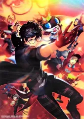 【中古】ポスター(アニメ) [単品] 3DレンチキュラーA3ポスター キービジュアル(P5D) 「PS4/PS Vitaソフト ペルソナ5 ダンシング・スターナイト ファミ通DXパック」 同梱特典