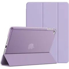 【在庫セール】JEDirect iPad mini 4 ケース (iPad mini 5 2019モデル非対応) 三つ折スタンド オートスリープ機能 (ライトパープル)