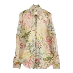 Alexander McQueen 花柄プリント 長袖シャツ 花柄 alexander mcqueen(アレキサンダーマックイーン) メンズ