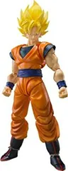 【中古】【非常に良い】S.H.フィギュアーツ ドラゴンボールZ スーパーサイヤ人フルパワー 孫悟空 約140mm PVC&ABS製 塗装済み可動フィギュア