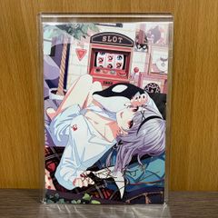 ホロライブ ZOZOTOWN 購入者特典 沙花叉クロヱ 箔押しサイン入りポストカード
