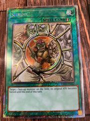 遊戯王　英語版　　収縮　プラチナシークレットレア