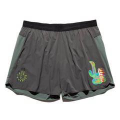 【新品】Run Amok ラン・アモック ハーフパンツ 5インチ ALTA 5" RS325-CHC メンズ CHARCOAL メンズ ロアークリバイバル ROARK Revival アルタ ショーツ コンプレッションライナー ランニング トレイルランニング 