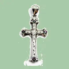 シルバー９２５ クリスチャン 十字架 ペンダント クロス ケルト十字 グッドバイブレーション goodvibrations