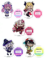 【中古】アクリルスタンド・アクリルパネル ホロライブ2期生 ミニアクリルスタンド5個セット 「バーチャルYouTuber ホロライブ hololiveCITY ATTRACTIONS」