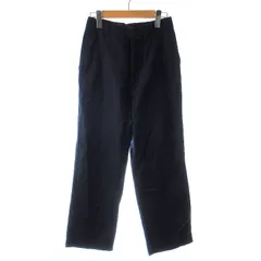 ジャーナルスタンダード レリューム JOURNAL STANDARD relume 21SS ストレートパンツ リネン 36 S 紺 ネイビー ■SM3 /EE