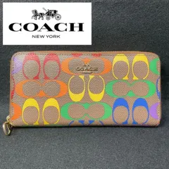 COACH コーチ　長財布　C4537 レインボー　ラウンドジップ　新品未使用 Amazon | [コーチ] 財布 長財布 C4537 ロング ジップ ウォレット