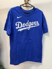 ◆未使用 保管品 NIKE ナイキ Tシャツ 大谷翔平 Sサイズ N199-4EW ドジャース 青系 ブルー タグ付き◆18181★