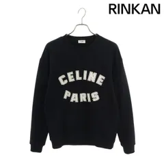CELINE フロックカシミヤクルーネックスウェット / 20SS