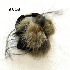 acca ヘアシュシュ　ミンクファー 2025年最新】acca ミンクファー シュシュの人気アイテム - メルカリ