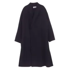 THE RERACS ザリラクス コート 22AW 22FW-RECT-332-J LOOSE CHESTER COAT ウール ルーズ チェスター コート ブラック系 48【中古】のサムネイル