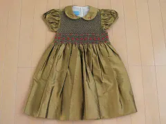 子供服 フォーマル 半袖 ワンピース 女の子 女児 ワンピ フォーマル ドレス 4歳 約 100cm ★4新品 発表会 パーティー キッズ 【中古】 ユーズド ガールズ アウトレット リサイクル 古着 こども服 子供