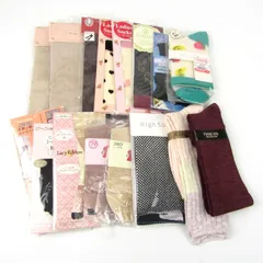 チュチュアンナ他 靴下 16点セット 未使用 ハイソックスなど まとめて 大量 レディース