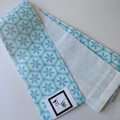 半巾帯 長尺 綿 麻 浴衣 おしゃれの着物に 百華 MOMOKA 刺繍