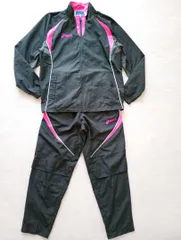 asics アシックス ナイロンセットアップ ジャケット パンツ