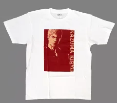 【中古】Tシャツ 不撓不屈の男 Tシャツ ホワイト Lサイズ 「セガラッキーくじONLINE 龍が如く 祝 生誕! 桐生一馬 -闘龍-」 D-3賞