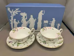 WEDGWOOD ウェッジウッド カップ&ソーサー スウィートプラムペア
